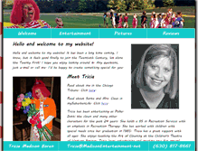 Tablet Screenshot of madisonentertainment.net